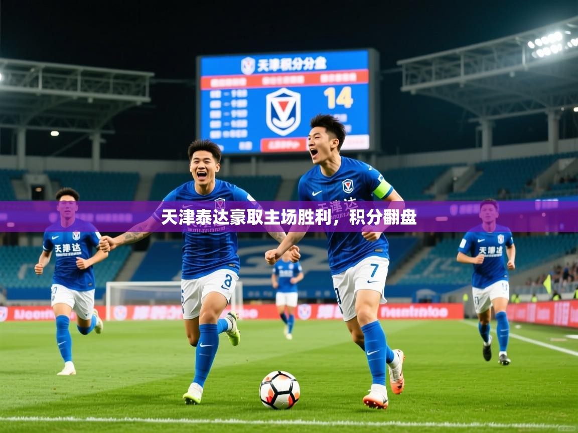 2025 极速体育在线天津泰达豪取主场胜利，积分翻盘  第4张